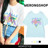 MERONGSHOPビーチパーティ半袖Tシャツ 韓国 韓国ファッション | 3rd Spring | 詳細画像1 