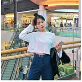 MERONGSHOPデイリークロップドTシャツ 韓国韓国ファッション | 3rd Spring | 詳細画像4 