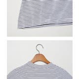 MERONGSHOPハイネックボーダーTシャツ 韓国 韓国ファッション | 3rd Spring | 詳細画像6 