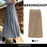 MERONGSHOPコットンバンディングプリーツスカート 韓国 韓国ファッション | 3rd Spring | 詳細画像1 