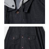 MERONGSHOPフード付きデニムジャケット韓国 韓国ファッション アウター | 3rd Spring | 詳細画像5 