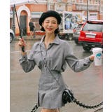 MERONGSHOPチェック柄セットアップ韓国 韓国ファッション トップス | 3rd Spring | 詳細画像9 