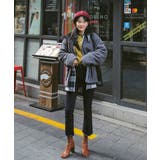 MERONGSHOP配色ボアジャケット韓国 韓国ファッション アウター | 3rd Spring | 詳細画像7 