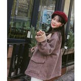MERONGSHOP配色ボアジャケット韓国 韓国ファッション アウター | 3rd Spring | 詳細画像8 