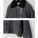 MERONGSHOP配色ボアジャケット韓国 韓国ファッション アウター | 3rd Spring | 詳細画像4 