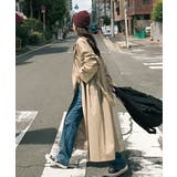 MICHYEORAロングオーバートレンチコート 韓国韓国ファッション トレンチ | 3rd Spring | 詳細画像9 