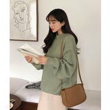 MICHYEORAボックスパフニット韓国韓国ファッション ニット セーター | 3rd Spring | 詳細画像11 