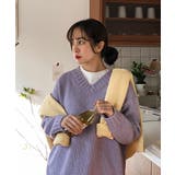 MICHYEORAほっこりVネックニット韓国 韓国ファッション ニット | 3rd Spring | 詳細画像9 