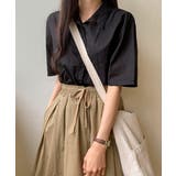 MICHYEORA胸ポケットクロップシャツ韓国 韓国ファッション シャツ | 3rd Spring | 詳細画像8 