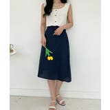 MICHYEORAリネンラップスカート韓国 韓国ファッション スカート | 3rd Spring | 詳細画像7 