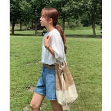 MICHYEORA配色ニットバッグ韓国 韓国ファッション バッグ | 3rd Spring | 詳細画像6 