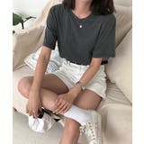 MICHYEORAさらさらベーシックTシャツ韓国 韓国ファッション Tシャツ | 3rd Spring | 詳細画像9 