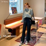 MICHYEORAブーツカットスラックス韓国 韓国ファッション パンツ | 3rd Spring | 詳細画像1 