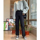 MICHYEORAブーツカットスラックス韓国 韓国ファッション パンツ | 3rd Spring | 詳細画像4 