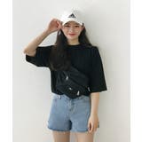 MICHYEORA五分袖ボックスTシャツ 韓国 韓国ファッション | 3rd Spring | 詳細画像10 