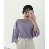 MICHYEORAリネン混紡七分袖T 韓国 韓国ファッション | 3rd Spring | 詳細画像10 