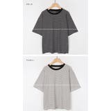 MICHYEORAボーダーTシャツ韓国 韓国ファッション ボーダーTシャツ | 3rd Spring | 詳細画像2 
