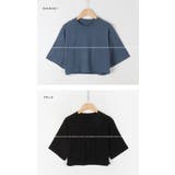 MICHYEORAクロップドTシャツ韓国 韓国ファッション 無地T | 3rd Spring | 詳細画像4 