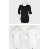 MICHYEORAシンプルリブT韓国 韓国ファッション リブT | 3rd Spring | 詳細画像2 