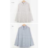 MICHYEORAベーシックストライプシャツ韓国韓国ファッション シャツ ブラウス | 3rd Spring | 詳細画像2 