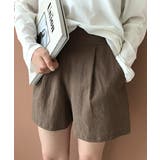 【フリー】ブラウン | NANING9(ナンニング)リネンショートパンツ | 3rd Spring