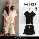 NANING9リネン混紡セットアップ韓国 韓国ファッション セットアップ | 3rd Spring | 詳細画像1 