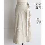 NANING9リネンラップスカート韓国 韓国ファッション ラップスカート | 3rd Spring | 詳細画像6 