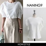 NANING9パフスリーブTシャツ韓国 韓国ファッション パフスリーブ | 3rd Spring | 詳細画像1 
