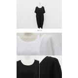 NANING9変形スリットロングTシャツ韓国 韓国ファッション ロング丈 | 3rd Spring | 詳細画像3 