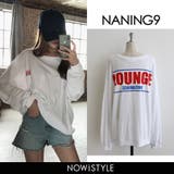 NANING9LOUNGE長袖Tシャツ韓国 韓国ファッション ロゴT | 3rd Spring | 詳細画像1 