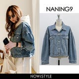NANING9(ナンニング)バルーン袖デニムジャケット韓国 韓国ファッション バ… | 3rd Spring | 詳細画像1 