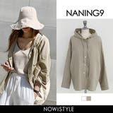 NANING9フード付きリネンジャケット韓国 韓国ファッション リネンジャケット | 3rd Spring | 詳細画像1 