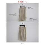 NANING9ヘンプ混紡アシンメトリースカート韓国 韓国ファッション | 3rd Spring | 詳細画像2 