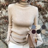 NANING9スリムフィットリブニット韓国 韓国ファッション タートルネック | 3rd Spring | 詳細画像1 