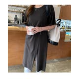 NANING9変形スリットロングTシャツ韓国 韓国ファッション ロング丈 | 3rd Spring | 詳細画像16 