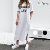 NANING9プリントTシャツワンピース 韓国 韓国ファッション | 3rd Spring | 詳細画像1 