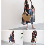 NANING9フラワーシフォンローブ 韓国 韓国ファッション | 3rd Spring | 詳細画像7 