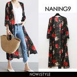 NANING9フラワーシフォンローブ 韓国 韓国ファッション | 3rd Spring | 詳細画像1 