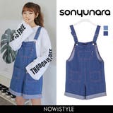 SONYUNARACOMMAデニムサロペット 韓国 韓国ファッション | 3rd Spring | 詳細画像1 