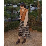 SONYUNARAチェックプリーツスカート韓国 韓国ファッション ロングスカート | 3rd Spring | 詳細画像9 