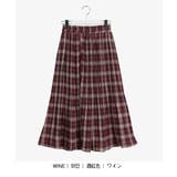 SONYUNARAチェックプリーツスカート韓国 韓国ファッション ロングスカート | 3rd Spring | 詳細画像4 