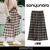 SONYUNARAチェックプリーツスカート韓国 韓国ファッション ロングスカート | 3rd Spring | 詳細画像1 