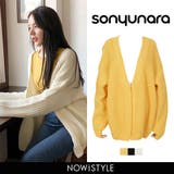 SONYUNARA肩落ちニットカーディガン韓国 韓国ファッション | 3rd Spring | 詳細画像1