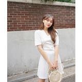 SONYUNARAバックリボンミニワンピース韓国 韓国ファッション 夏 | 3rd Spring | 詳細画像7 