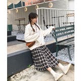 【フリー】ブラック | SONYUNARAチェックバンディングロングスカート韓国 韓国ファッション 秋 | 3rd Spring