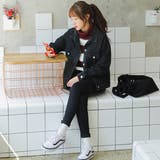 SONYUNARA英字バックデニムジャケット 韓国 韓国ファッション | 3rd Spring | 詳細画像11 