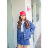 SONYUNARA英字バックデニムジャケット 韓国 韓国ファッション | 3rd Spring | 詳細画像4 