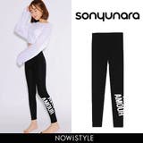 SONYUNARA英字ポイントレギンス 韓国 韓国ファッション | 3rd Spring | 詳細画像1 