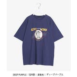 【フリー】ダークパープル | SONYUNARAGIVEWINKロゴTシャツ 韓国 韓国ファッション | 3rd Spring