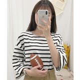 SONYUNARA七分袖ボーダーTシャツ 韓国 韓国ファッション | 3rd Spring | 詳細画像16 